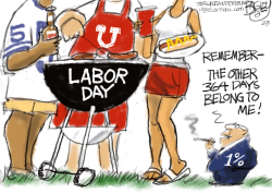 LABOR DAY by Pat Bagley