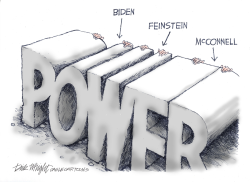 BIDEN, FEINSTEIN AND MCCONNELL HANG ON TO POWER by Dick Wright