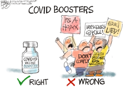 COVID BOOSTERS by Pat Bagley