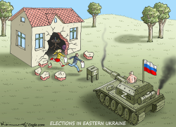 ELECTIONS IN EASTERN UKRAINE by Marian Kamensky