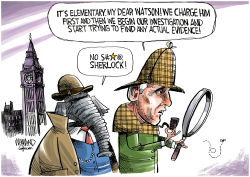 IT'S ELEMENTARY, MCCARTHY  by Dave Whamond