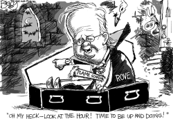 BLOOD-SUCKING ROVE by Pat Bagley