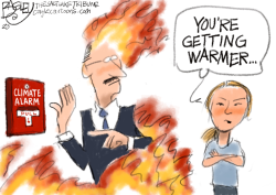 CLIMATE ALARM by Pat Bagley