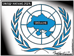UNITED NATIONS 2023 by Bob Englehart