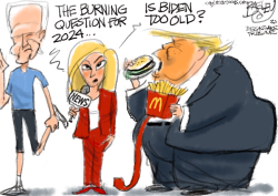 PRESIDENTIAL FITNESS by Pat Bagley