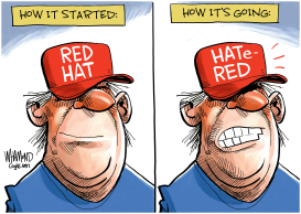 THE RED HAT by Dave Whamond