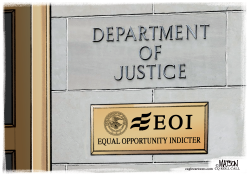 DOJ EQUAL OPPORTUNITY INDICTER by R.J. Matson