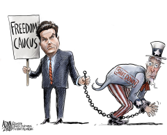 GOVERNMENT SHUTDOWN by Adam Zyglis