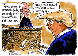 TRUMP COURT CASES by Guy Parsons