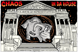 CHAOS IN DA HOUSE by Monte Wolverton