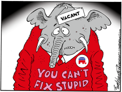 TODAY'S REPUBLICAN PARTY by Bob Englehart