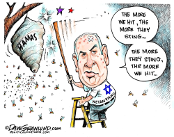 ISRAEL VS HAMAS  by Dave Granlund