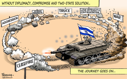 ISRAEL WAR CYCLE by Paresh Nath