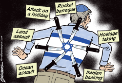 ISRAEL BACKSTABBED by Steve Greenberg