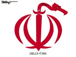 EMBLEM OF IRAN by Bill Day