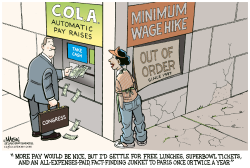 CONGRESSIONAL PAY RAISE- by R.J. Matson