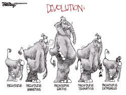 GOP DEVOLUTION by Bill Day