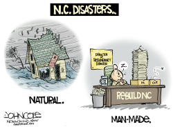 NORTH CAROLINA NATURAL AND MAN-MADE DISASTERS by John Cole