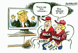TRUMP GAG ORDER by Jimmy Margulies