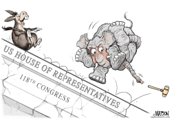 KNOTTED UP REPUBLICANS FAIL TO PICK A SPEAKER  by R.J. Matson