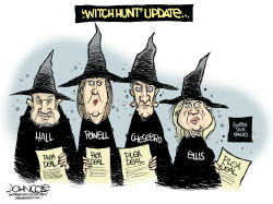 'WITCH HUNT' UPDATE by John Cole