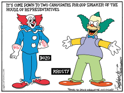 SPEAKER OF THE HOUSE CANDIDATES by Bob Englehart
