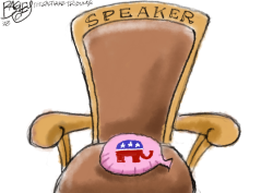 SPEAKER OF THE HOUSE by Pat Bagley