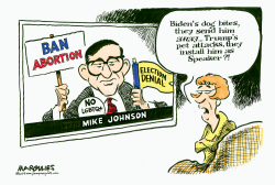 MIKE JOHNSON SPEAKER OF THE HOUSE by Jimmy Margulies