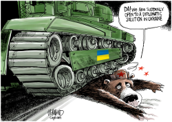 MEANWHILE IN UKRAINE by Dave Whamond