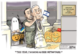 TRICK OR TREATING FOR UKRAINE AID by R.J. Matson