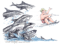TRUMP SURVIVING ATTACKS by Dick Wright