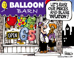 INFLATED PRICES by Steve Nease