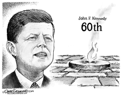 JFK ASSASSINATION 60TH by Dave Granlund