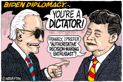 BIDEN DIPLOMACY AND XI JINPING by Monte Wolverton