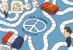 U.S. AND CHINA RELATIONS by Jeff Koterba