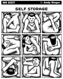 SELF STORAGE by Andy Singer