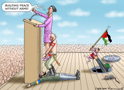BUILDING PEACE WITHOUT ARMS by Marian Kamensky