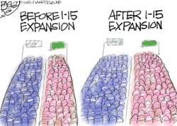 LOCAL: I-15 EXPANSION  by Pat Bagley