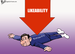 DUHSANTIS' LIKEABILITY CHART by Bruce Plante