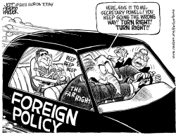 WHO'S DRIVING FOREIGN POLICY by Parker