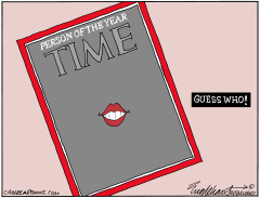TAYLOR SWIFT PERSON OF THE YEAR by Bob Englehart