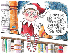 EVERYONE HAS BEEN NAUGHTY by John Darkow