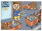 GUN SHOP CLOSED by Nikola Listes