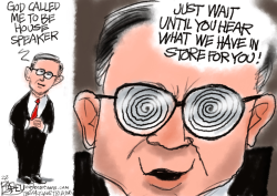 MIKE JOHNSON  by Pat Bagley