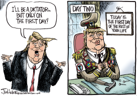 FIRST DAY DICTATOR by Joe Heller