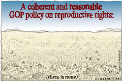GOP ABORTION POLICY by Monte Wolverton