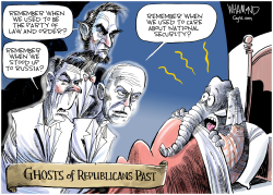 GHOSTS OF REPUBLICANS PAST by Dave Whamond