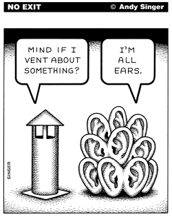 VENT ALL EARS by Andy Singer