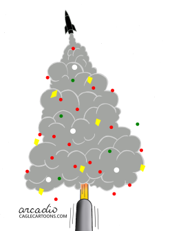 ANOTHER CHRISTMAS TREE. by Arcadio Esquivel