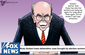 RUDY GIULIANI CAN'T PAY by Bruce Plante
